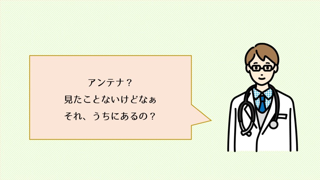 アンテナ、見たことない、それ、うちにあるの